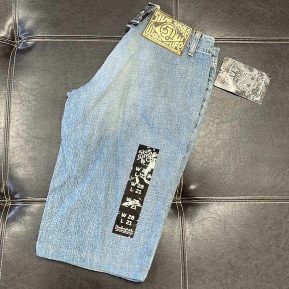 (21) 5ive Jungle & Co Women's Jean Shorts - Picture 8 of 8